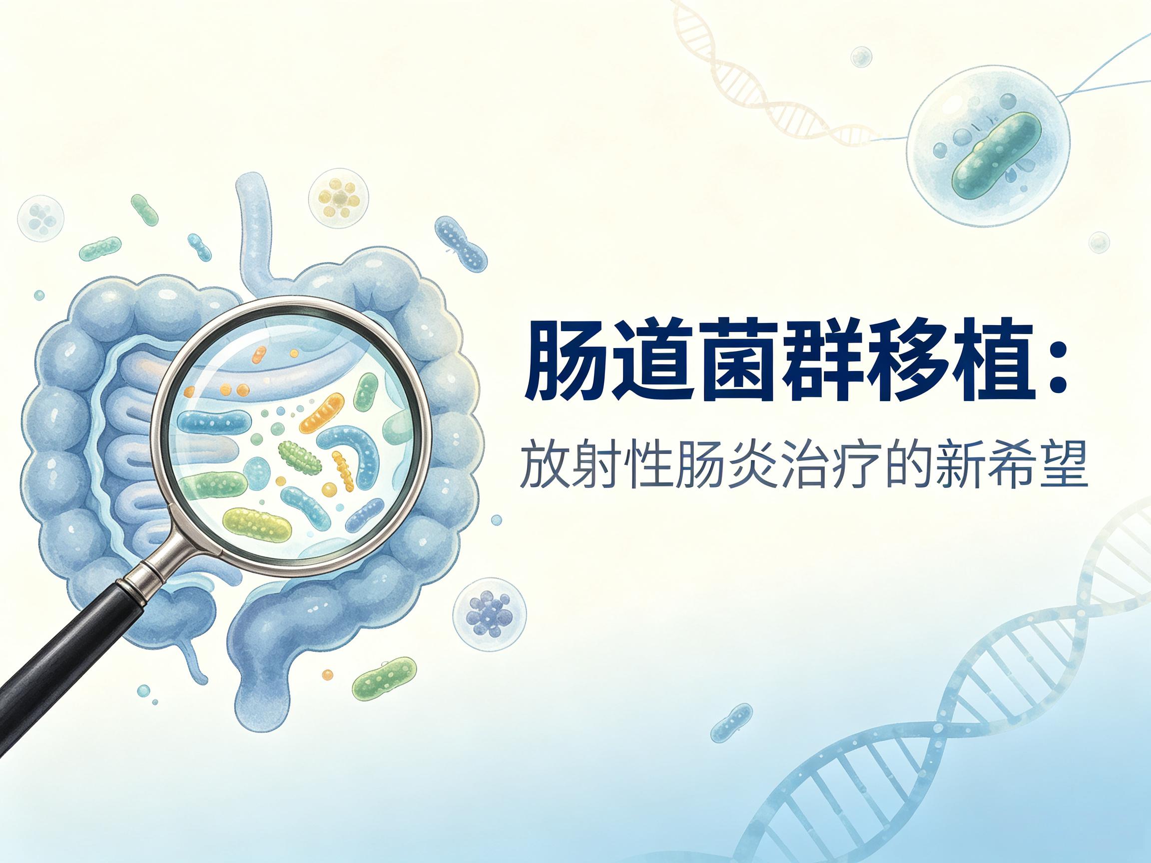 上饶市|第3期 肠道菌群移植：放射性肠炎治疗的新希望